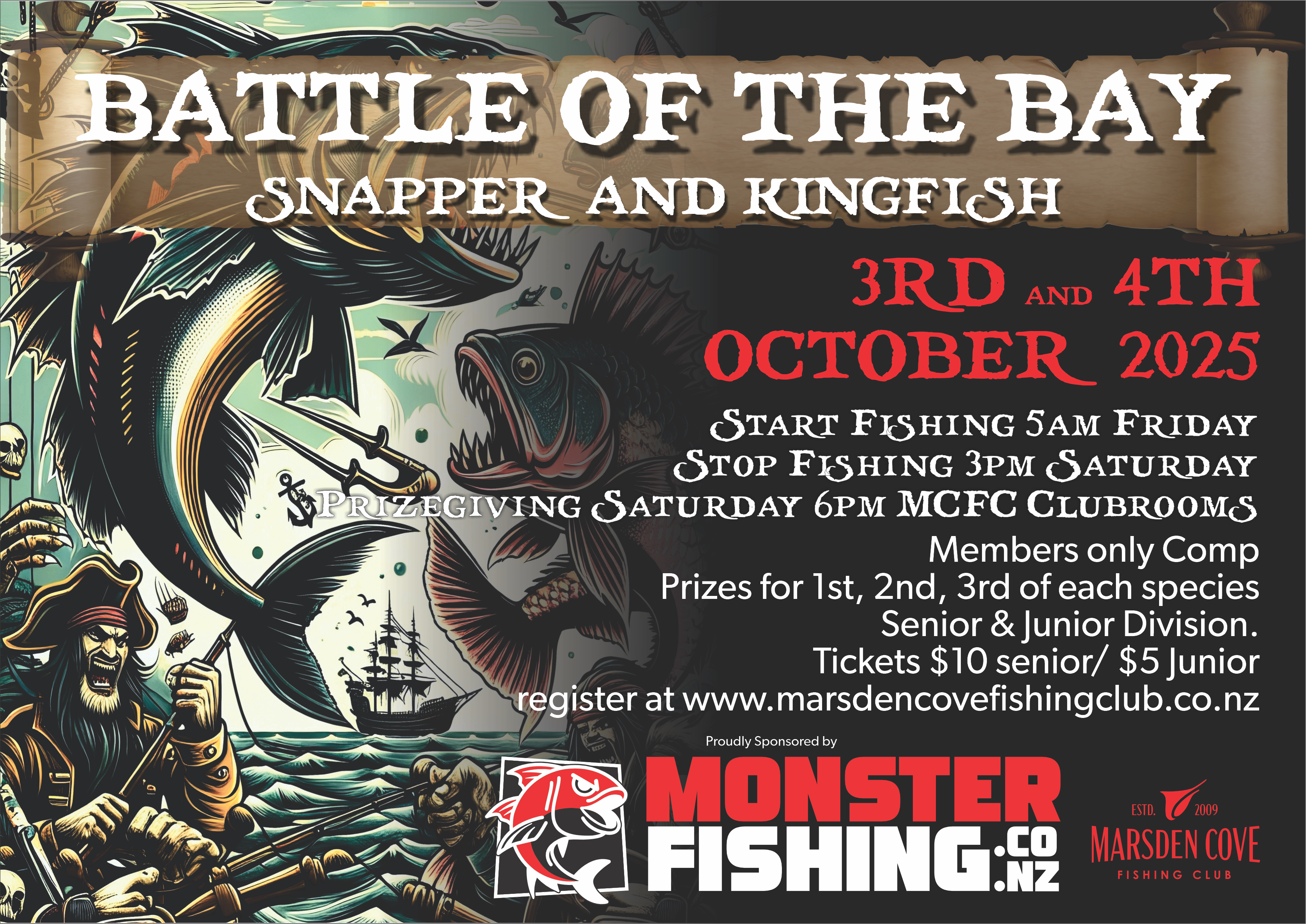 Battle Of The Bay: Snapper and Kingfish 2025